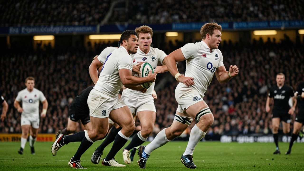 New Zealand vs England Rugby LIVE: All Blacks Aim for Series Victory at Eden Park