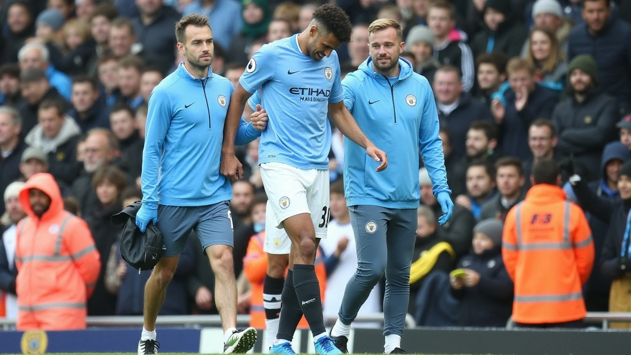 Manchester City Key Player Rodri Sustains Injury in Crucial Match Against Arsenal