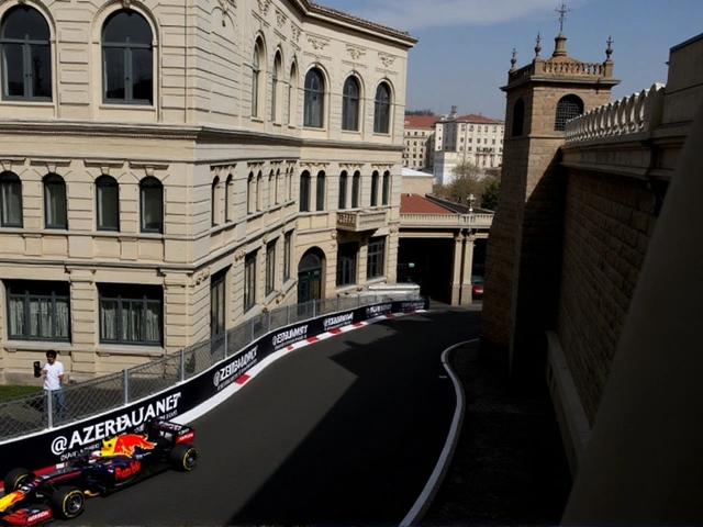 F1 Azerbaijan GP: Charles Leclerc Edges Out Perez by 0.006s in Thrilling FP2 Session