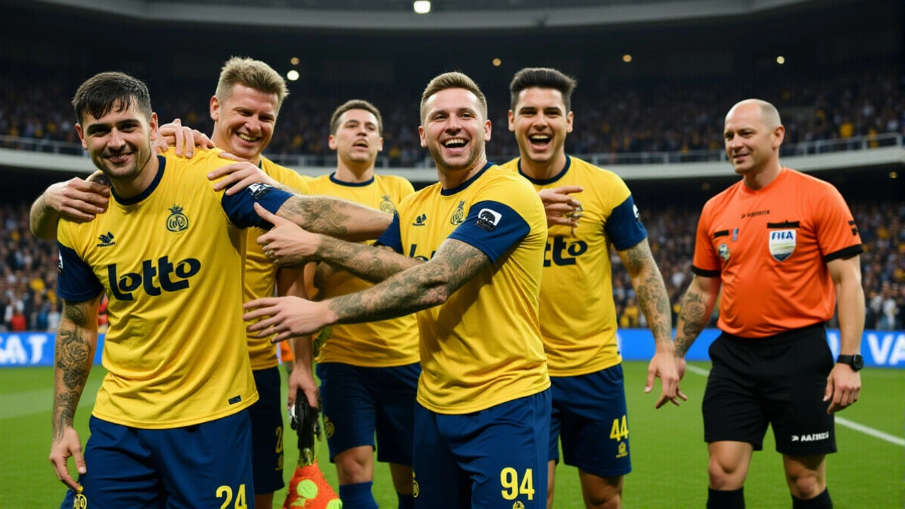 Reactions from the Pitch and the Stands